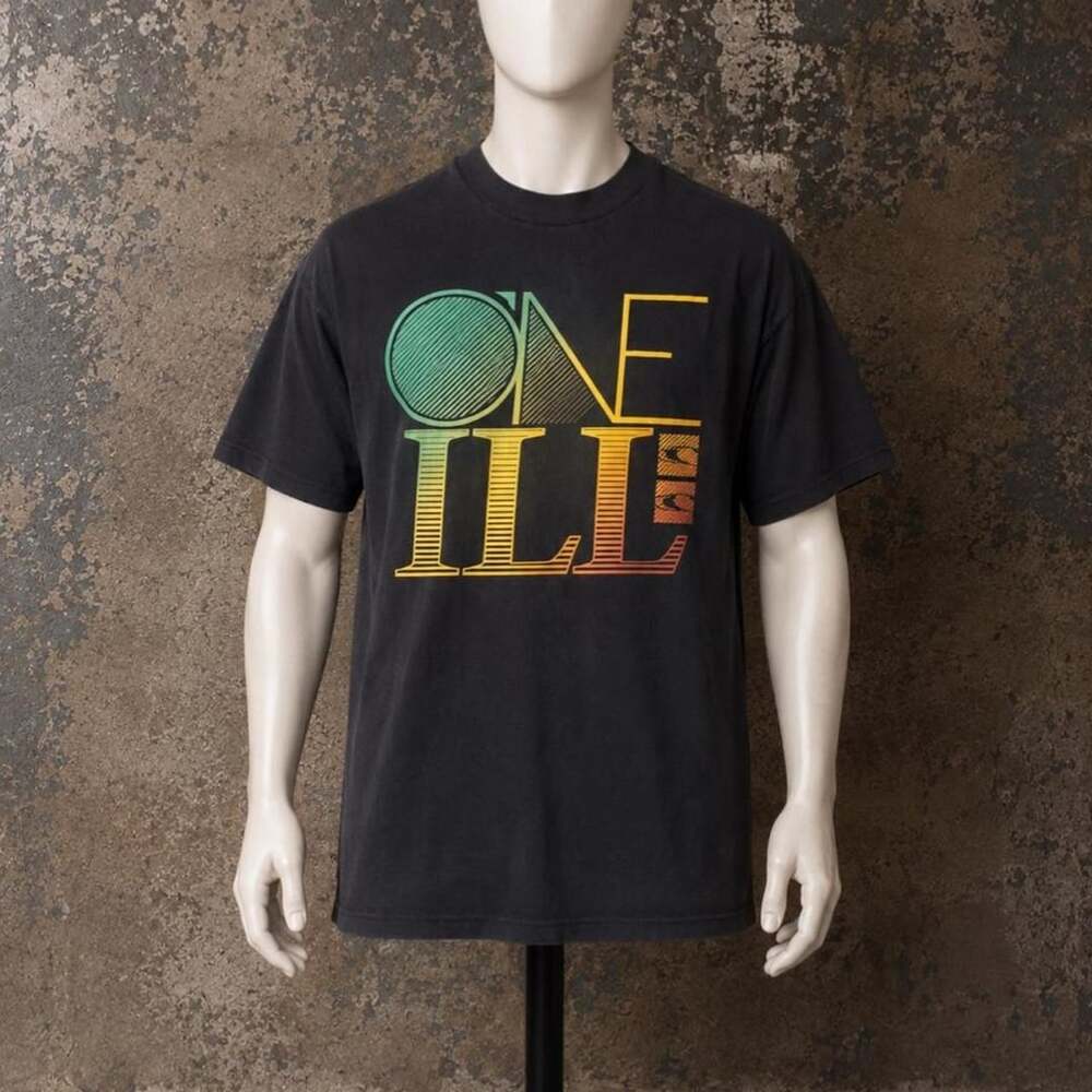 O'Neill Vintage Graphic T-Shirt Medium Black Surf Skater